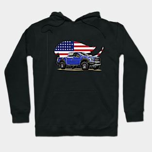 Raptor USA Print Hoodie